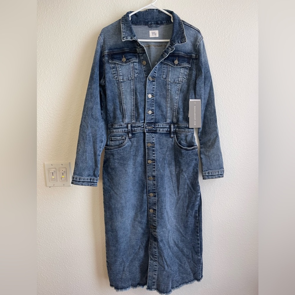Wash Lab Denim Dress